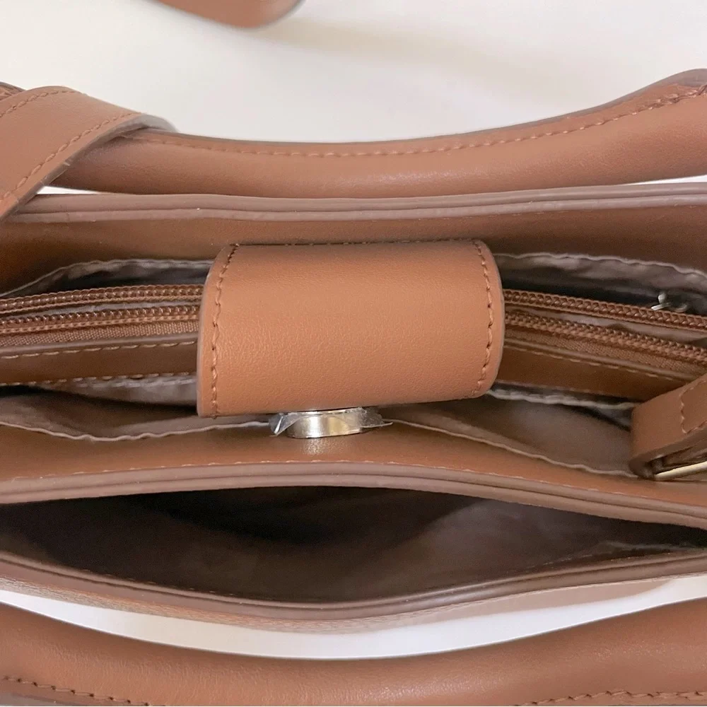Anne Klein Tan Crossbody Bag